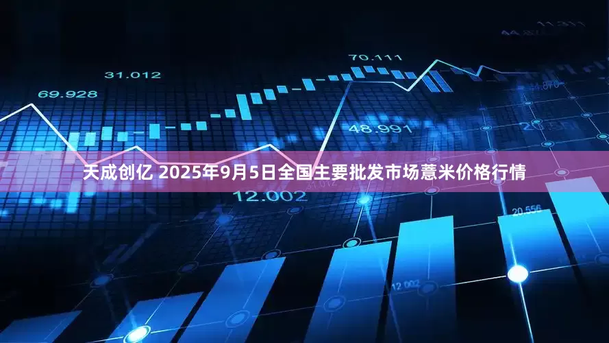 天成创亿 2025年9月5日全国主要批发市场薏米价格行情